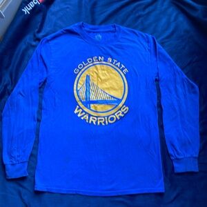 Golden State Warriors shirt with long sleeves. New. Size S.